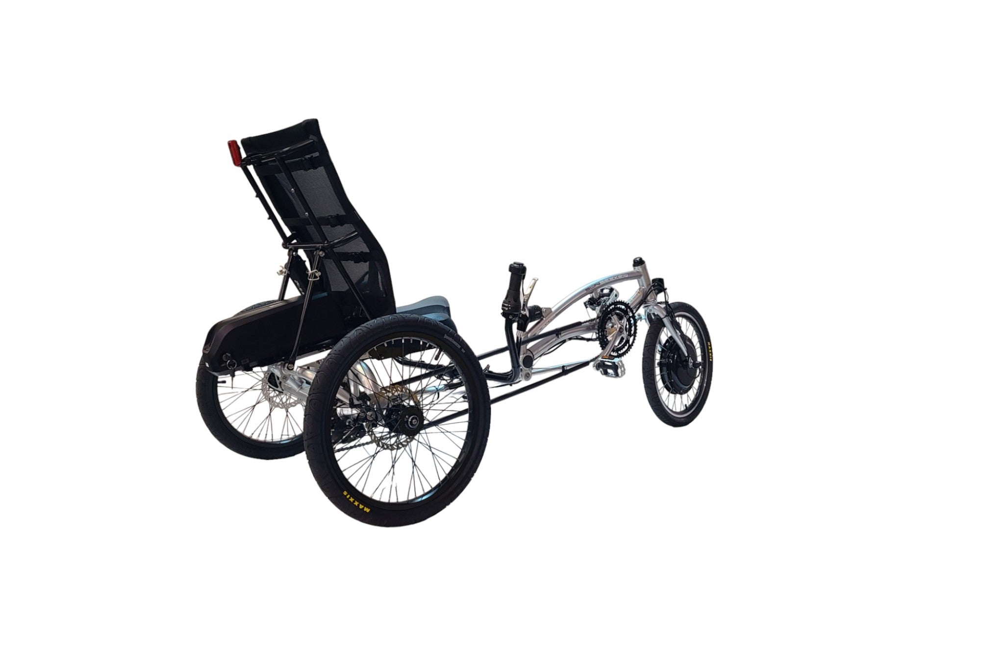 3 wheeled recumbent bicycle Sun Seeker BICYCLES Ez-3 Usx Hd Trike Ultra Silver