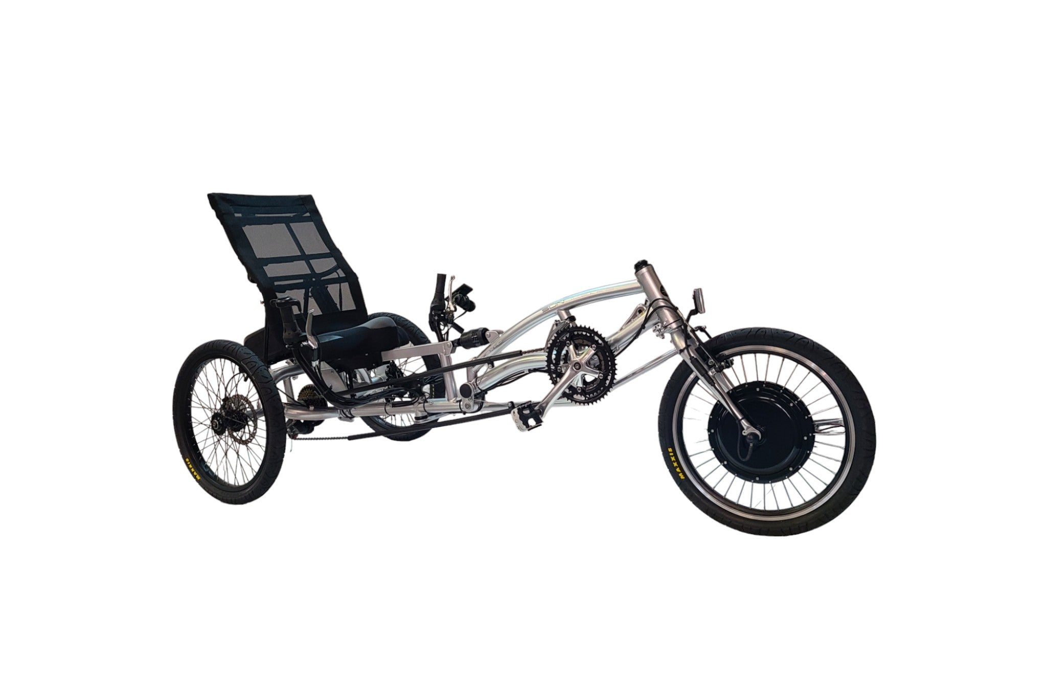 3-wheel recumbent bicycle trike Sun Seeker BICYCLES Ez-3 Usx Hd Trike Ultra Silver