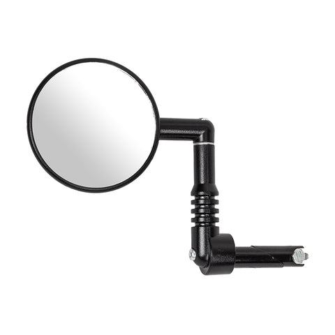 Bar End mounted bicycle mirror, see what comes up behind you.